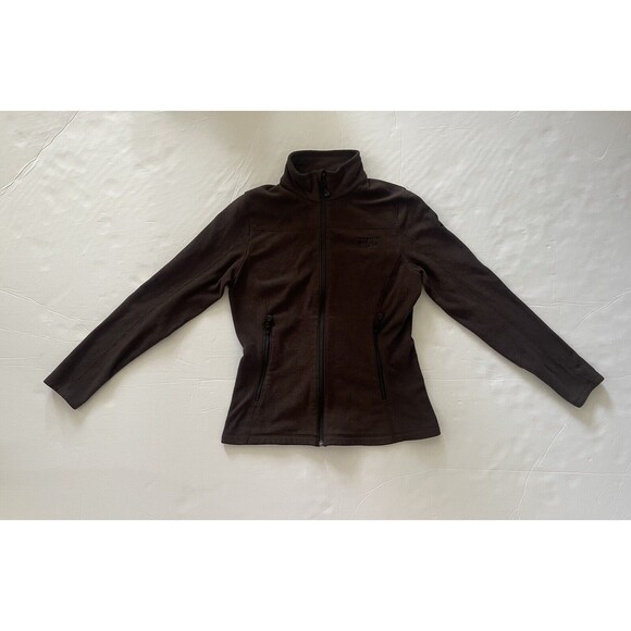Mountain Hardwear Fleece Jacket Brown Zip Up Long Sleeve Outdoor Size‎ Small - Picture 8 of 14